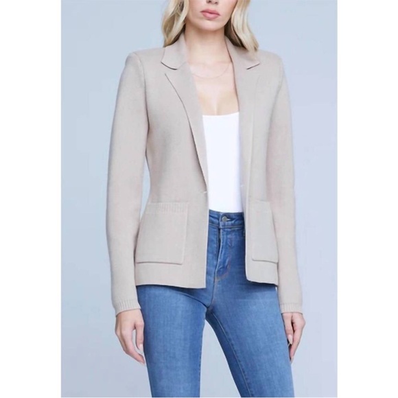 L'AGENCE Jackets & Blazers - L’Agence Knit Blazer